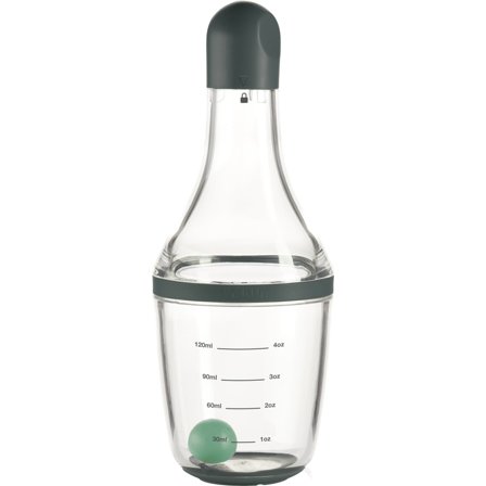 Lékué Dressing Shaker 180 ml, transparent/grå - Transparent, grå | KitchenOne