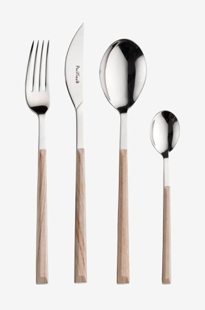 Pintinox - Bestiksæt 24 dele Sushi Queen Birc - Beige - Bestik - Fra Homeroom