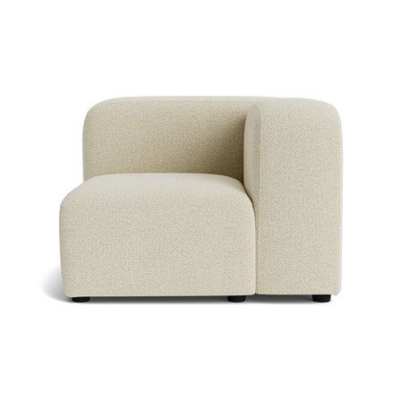 Milo hjørnemodul, højrevendt - Nordic Beige - 100x100x72 - Sofa