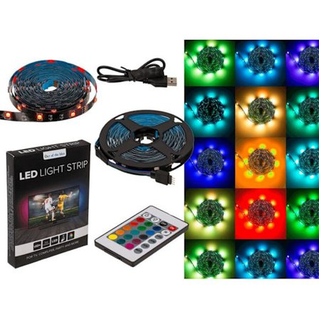 LED-Strip Lights RGB:llä / Valosarja / LED-lista - 5 metriä