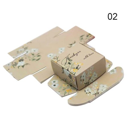 20 st/lot Kraftpapperslåda Presentförpackningskartong 20st 02 20st 02