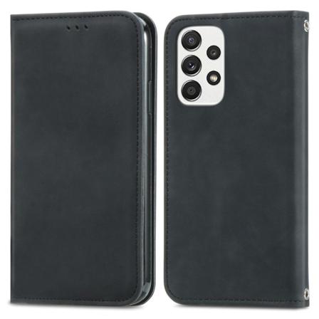 Vintage Samsung Galaxy A33 5g Plånboksfodral - Svart Svart