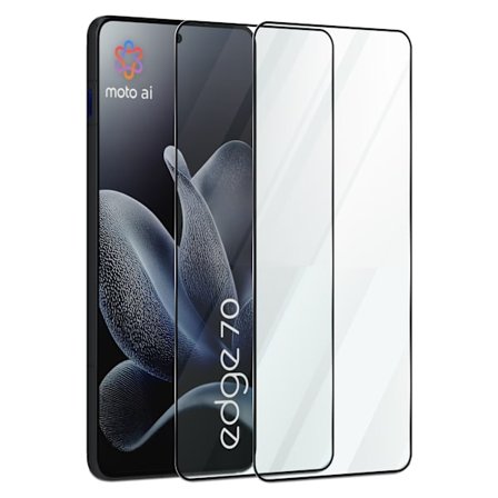 2-Pack Motorola Edge 70 Skærmbeskyttelse - Hærdet Glas 9H - Super kvalitet 3D