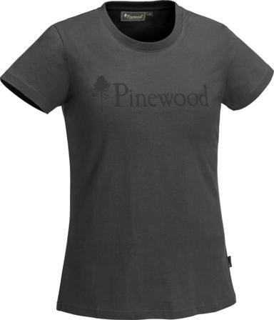 Pinewood Women's Outdoor Life T-shirt Women short-sleeved sweaters Grey XL