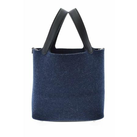 Hermès Vintage HandTass , Blauw , Dames , Maat: ONE Size Vintage Tassen