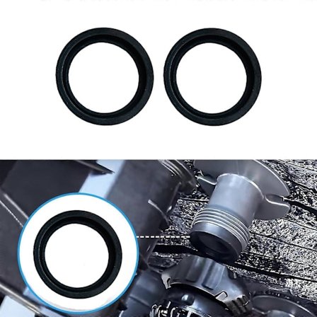 2 stk. Indløbs- og udløbstætningssæt til Intex Pure Spa, pakning mellem stik, tætningspakninger til Simple Spa 11699 Sikrer problemfrit vandflow Si db