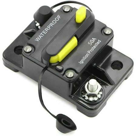 Bilstrømbryter Sikring Tilbakestill 50A 50A