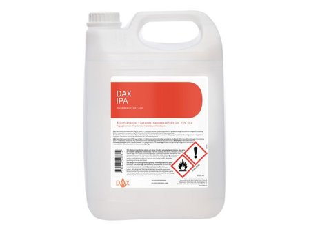 DAX Handdesinfektion IPA 5L - Lyreco - Städ och hygien - Desinfektionsmedel - Handdesinfektion
