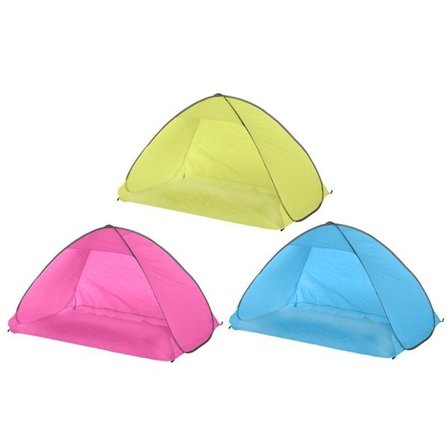 UV-strandtelt med praktisk oppbevaringspose