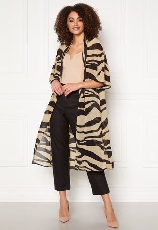 VILA Nema 3/4 Aop Cover Up Humus AOP Lota Print Klær