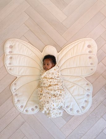 Cam Cam Copenhagen Swaddle - Gots - Cream - ONE SIZE