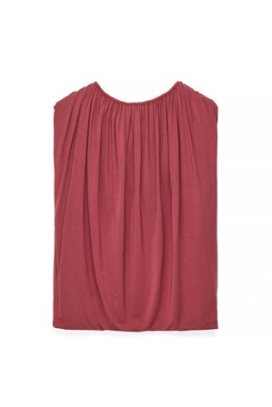 Premium Selection Haut drapé sans manches - - Rouge - XS