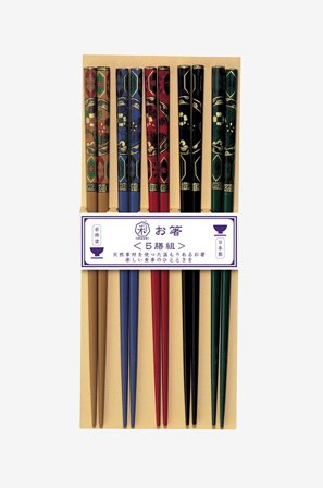 Kawai - Spisepinde Kawai Susutake-Komon 5-pak - Brun - Bestik - Fra Homeroom