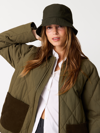 Jean Paul - Elisabeth bøttehatt - Dame - Grønn - Tilbehør - ONESIZE