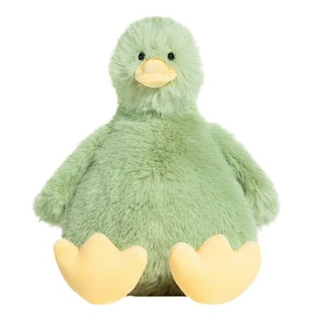 [LLC] Jellycat, Jellycat Anka, Jellycat Gosedjur, 40 cm Jellycats Plyschdjur, Alla Jellycat, Jelly Cats Gosedjur