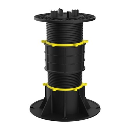 Sett med 1 Universal justerbar terrassefot for bjelker og plater DY-A08(270-355mm)