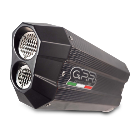 Slip-On G.P.R. Sonic Poppy - Honda CRF 1000 L Africa Twin 2018-2019