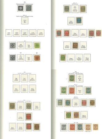 Danmark og Grønland til 1985 - Samling i 1 fortryksalbum - Ubrugt