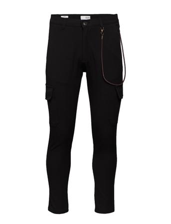 6198053, Pant - Travis Cropped Car Black Solid
