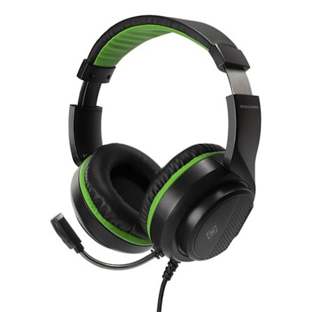 Deltaco Gaming Headset for Xbox One X/S - Black/Green
