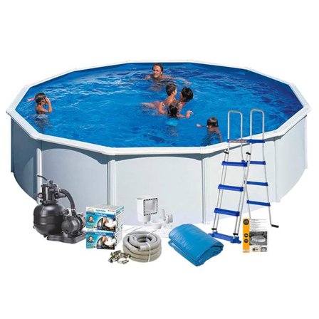 Swim & Fun 2702 Poolpaket Ø5,5 x 1,2 m, 24 944L, Pooler & utebad