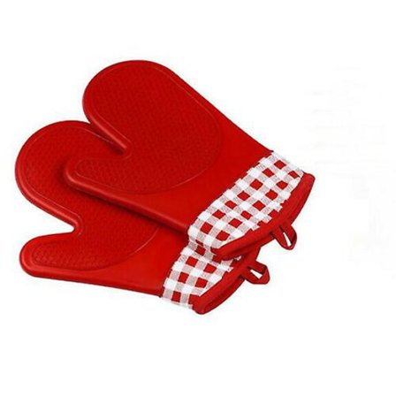 Ovnshansker Silikon Varmebestandig Matlaging Baking Gryteklut