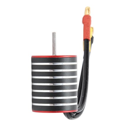 RC Bil Børsteløs Motor 2430 Aluminiumlegering Kobber Vandtæt 4-polet Højhastigheds Børsteløs Motor Udskiftning til 1/24 1/18 RC Bil 6300KV
