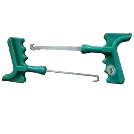 Fjäderkrokverktyg för elfordon och motorcykel, 185 mm, värmebehandlad metallkonstruktion, avgasrör, koppling, stöd (FMY)