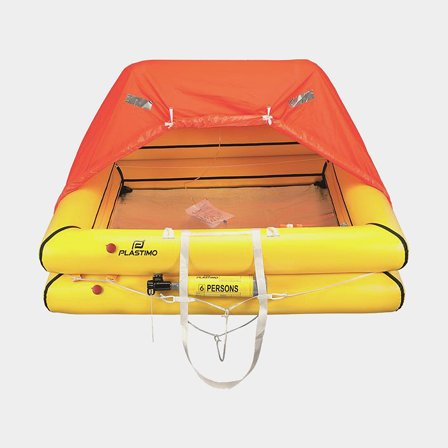 Balsa salvavidas para 8 personas Plastimo Cruiser ORC, en bolsa