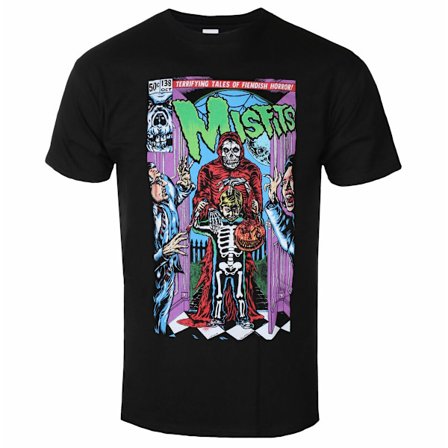 Misfits Unisex Vuxen Trick Or Treat Bomull T-Shirt S Svart