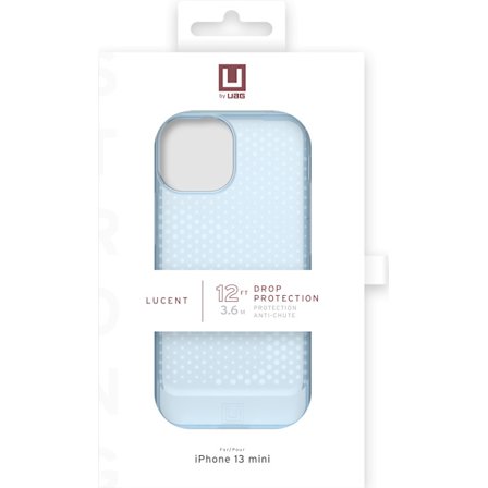 iPhone 13 Mini U Lucent Cover, Cerulean