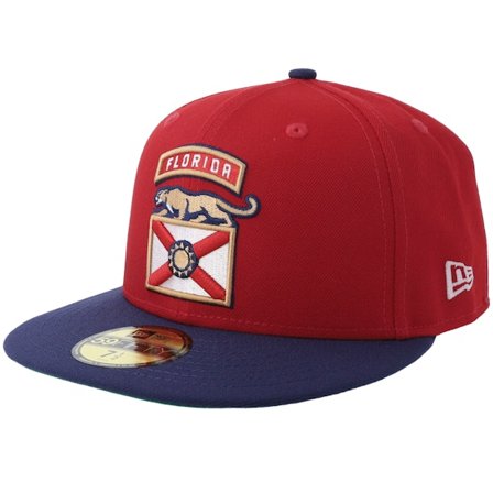 New Era - Rojo Gorra - "Hatstore Exclusive x Florida Panthers 59FIFTY Red/Navy Fitted " @ Hatstore