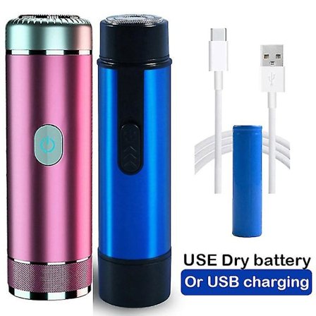 Elektrisk Rakapparat För Män Sommar Rese Epilator Torr Batteridriven Man Ta Bort Hår Verktyg Ben Kropp Usb Laddning Su380