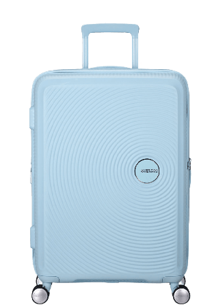 American Tourister Soundbox expanderbar kabinväska 67 cm Resväskor Unisex Blå