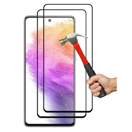 Samsung A36 2-Pack Skärmskydd Full Cover i Härdat Glas