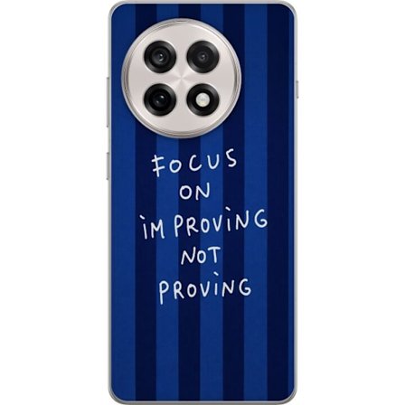 Kompatibelt Mobildeksel til OnePlus 13R Bli bedre i stedet for å bevise noe