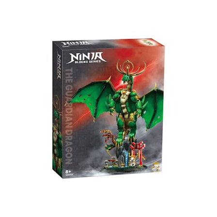 Ninjago Guardian Dragon Byggesæt – Legendarisk Monster Konstruktionsmodel Legetøj**Guardian Dragon