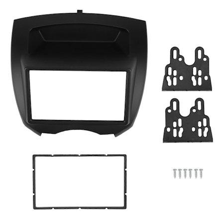 Bilradio Fascia Stereo Panel Platt för F0 2008+ Ram Dash Kit