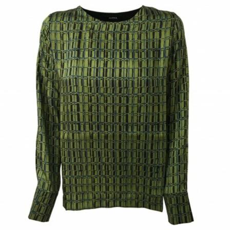 Alpha Studio Blouses Grøn, Dame
