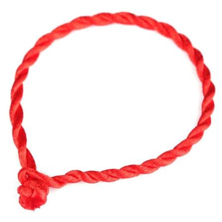 4mm Rött Rep Armband Etnisk Stil Flätade Män Och Kvinnor Nice Co