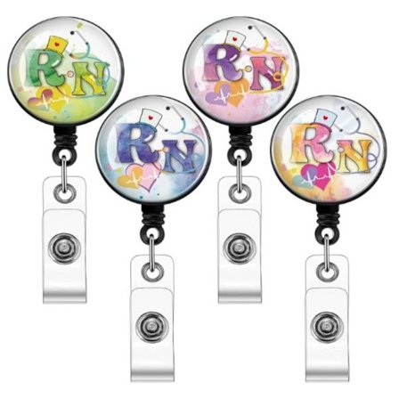 Badge Reel Infällbar Badge Namn Badge Clip