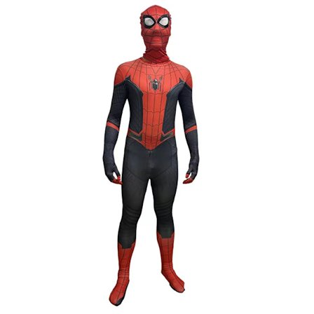 Mub- Halloween Cosplay Kostyme Nyeste Fancy Spider Man Spiderman Kostyme Fancy Jumpsuit Voksen Og Barn Rød Svart Cosplay Klær