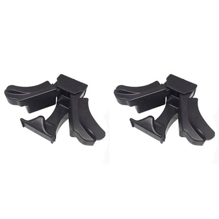 2X för Land Cruiser 100 Series 00-07 / LX570 08-15 LX470 01-07 Center Console Cup Holder Insert Divider