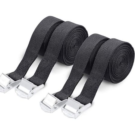 Surringsstropper Sett med 4 Surringsstropper Spenningsstropper Ratsjespennerstropper Lastestropper Spenningsstropper Justerbare Stropper Klipslåser