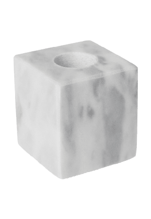 Åhléns Home Ljusstake i marmor BLOCK 5 cm Ljus & ljusstakar ONESIZE