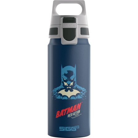 SIGG Warner Bros WMB ONE flaske 0,6 liter, Batman Action Blue' - 'Batman Into Action Blue
