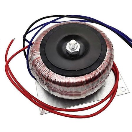 Dubbel 15V Koppar Toroidal Transformator Strömförsörjning Loop Transformator För Effektförstärkare