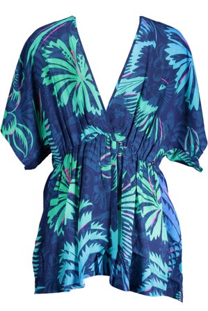 Desigual Abito Corto Donna Blu