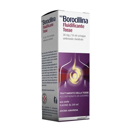 Neoborocillina Fluidificante Tosse*Sciroppo Flacone 200ml 30mg/ml