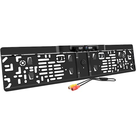 Backkamera för nattseende Vattentät 170° Backvinkel HD-backkamera med 4 IR-lampor med perfekt nattseende